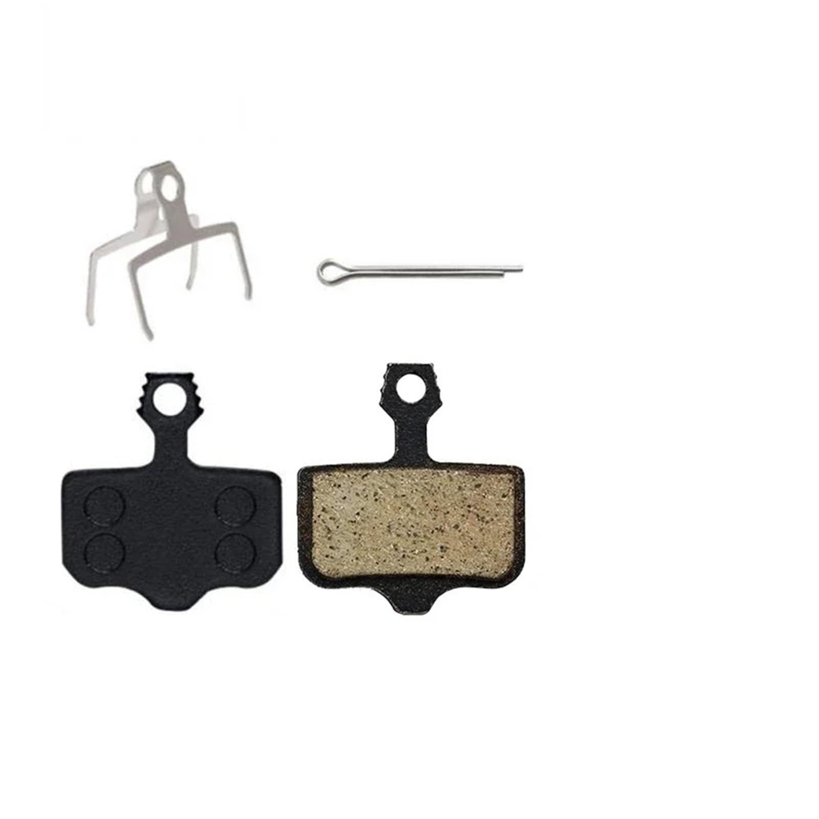 Pastillas de freno bicicleta Frenos disco resina Ajuste universal for bicicletas montaña, carretera e híbridas Funcionamiento silencioso Bajo nivel ruido Seguridad mejorada(30pcs)