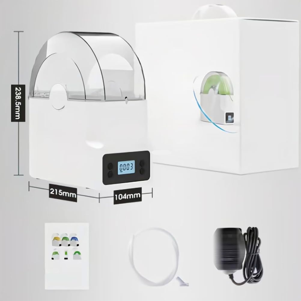 Secador De Filamento para Impresión 3D, Deshidratador Filamento Impresora 3D con Pantalla Táctil, Calentamiento Rápido De 360° Y Temperatura Ajustable 40 ℃ -55 ℃, para Hogar Y Estudio