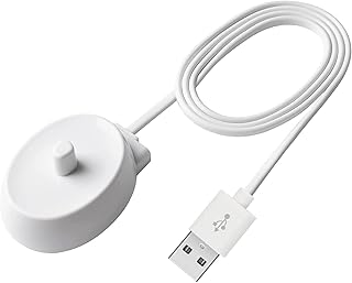 USB Charger for Braun Oral-b Electric Toothbrush,Adapter for Oral-B Model 3757 Electric Toothbrush,Waterproof Inductive Charging Base Portable Travel