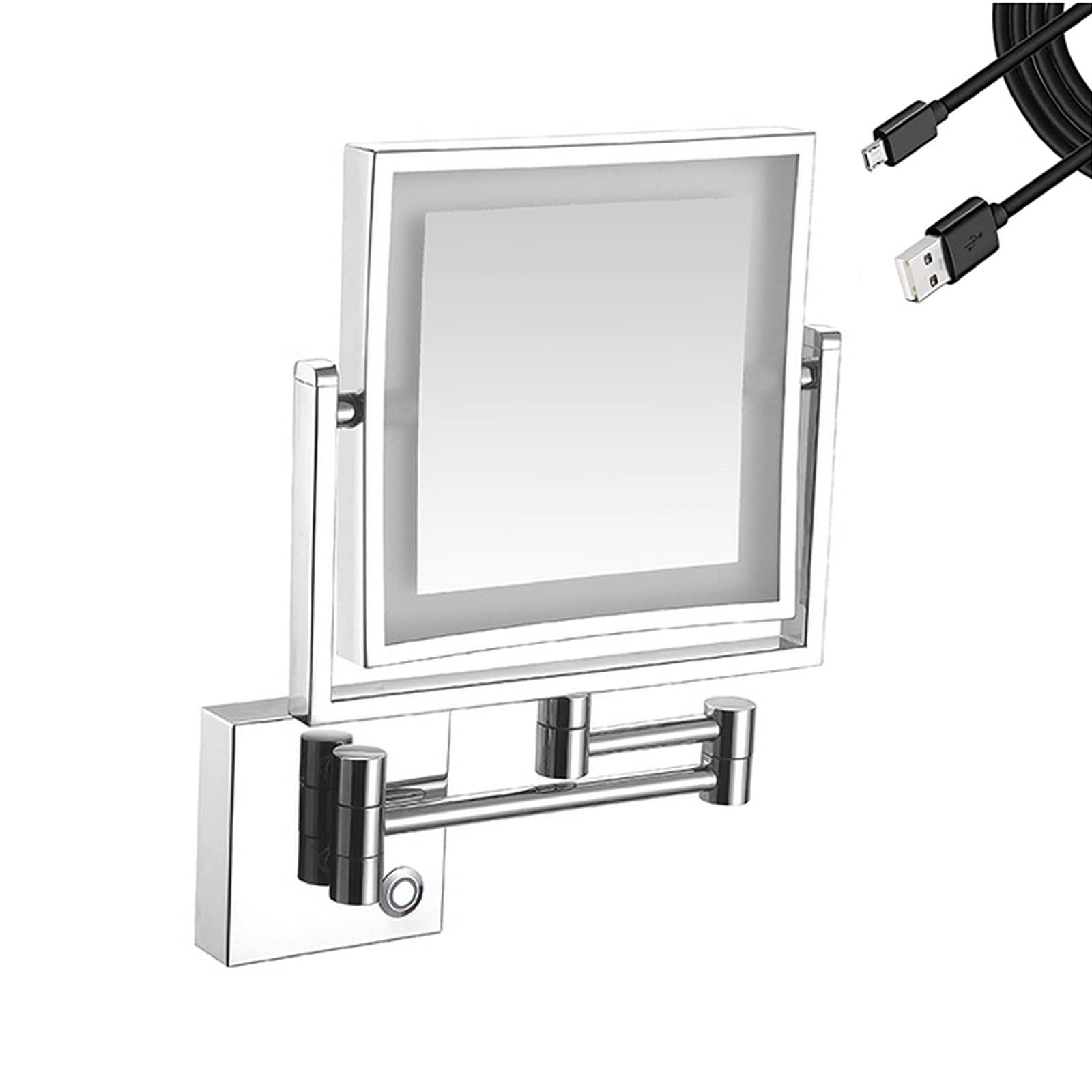 Miroir de maquillage mural rechargeable à offrir pour prendre soin de ses proches au quotidien