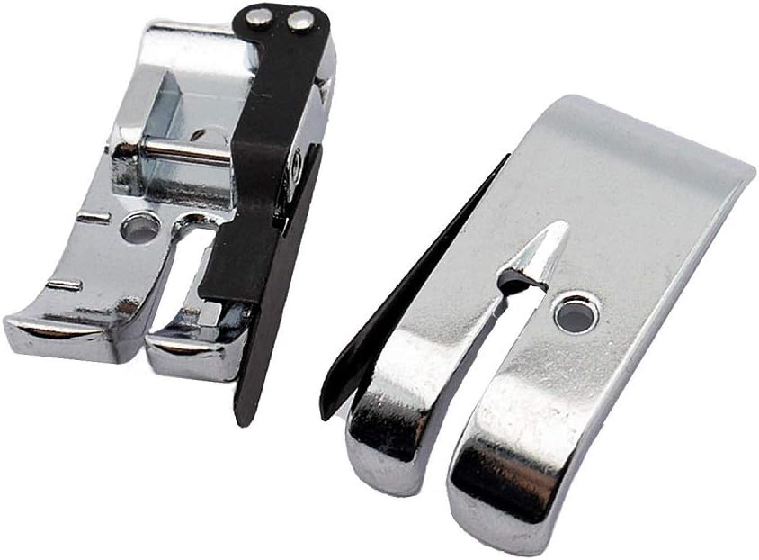 TFBOY 1/4''(Quarter Inch) Quilting Patchwork Sewing Machine Presser Foot with Edge Guide for Elna, Janome, Kenmore and Pfaff