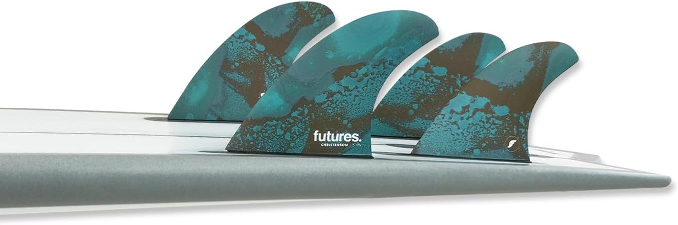 Futures Fins Christenson 5-Fin Set - Blue/Brown