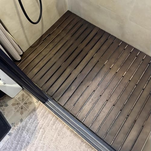 ���C ���̂� ����T�C�Y�̖ؐ��o�X�}�b�g�i�E�H�[�N�C���V�����[�p�j�A ����~�ߕt�����C�ރV�����[�t���A�}�b�g�A �T�E�i�A�X�p�A�o�X�^�u�ɂ��g���鍂���V�����[�}�b�g�i�����E���O���p�j(100x100cm (39 3/8 x 39 3/8"))