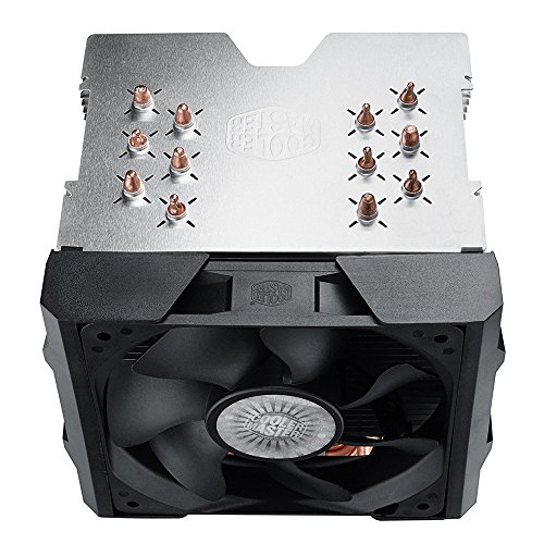 Image of Cooler Master Hyper 612 Ver.2 - Silent CPU Air Cooler with 6 Direct Contact Heatpipes and Folding Fin Structure RR-H6V2-13PK-R1