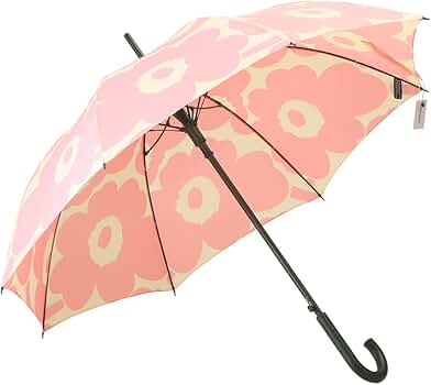 マリメッコ 長傘 ピンク ワンタッチ　未使用品 マリメッコ 長傘 ピンク ワンタッチ 未使用品 マリメッコ
