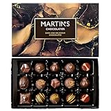 Martin's Chocolatier Dark & Delicious Collection | Premium Chocolate Gift for Him or Her | 15 Belgian Chocolates in 14 Assorted Flavours | Present for Birthdays, Anniversary, Christmas