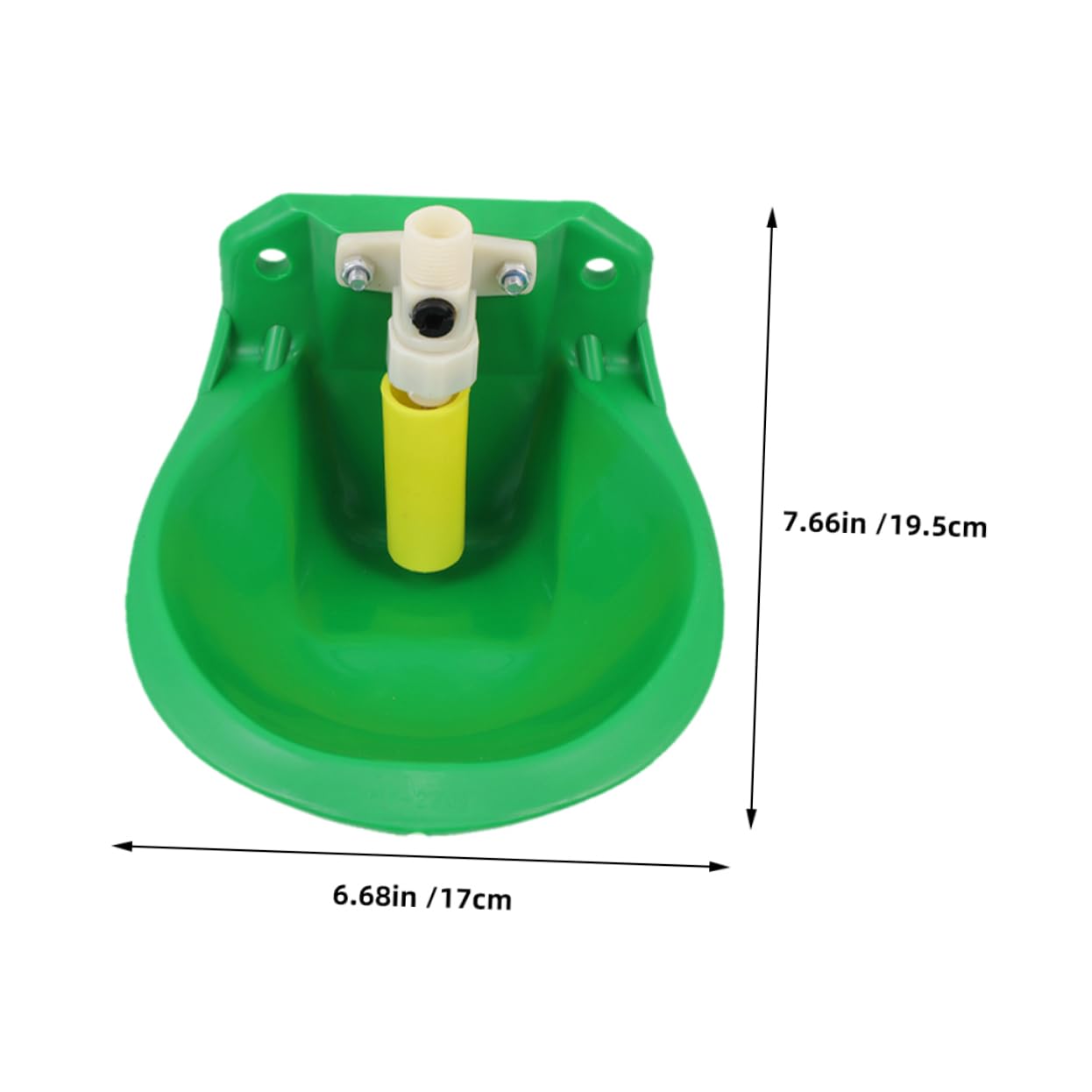 balacoo Automatic Livestock Water Bowl Abs Plastic Sheep Goat Drinking Fountain Large Capacity Pet Water Dispenser for Cattle