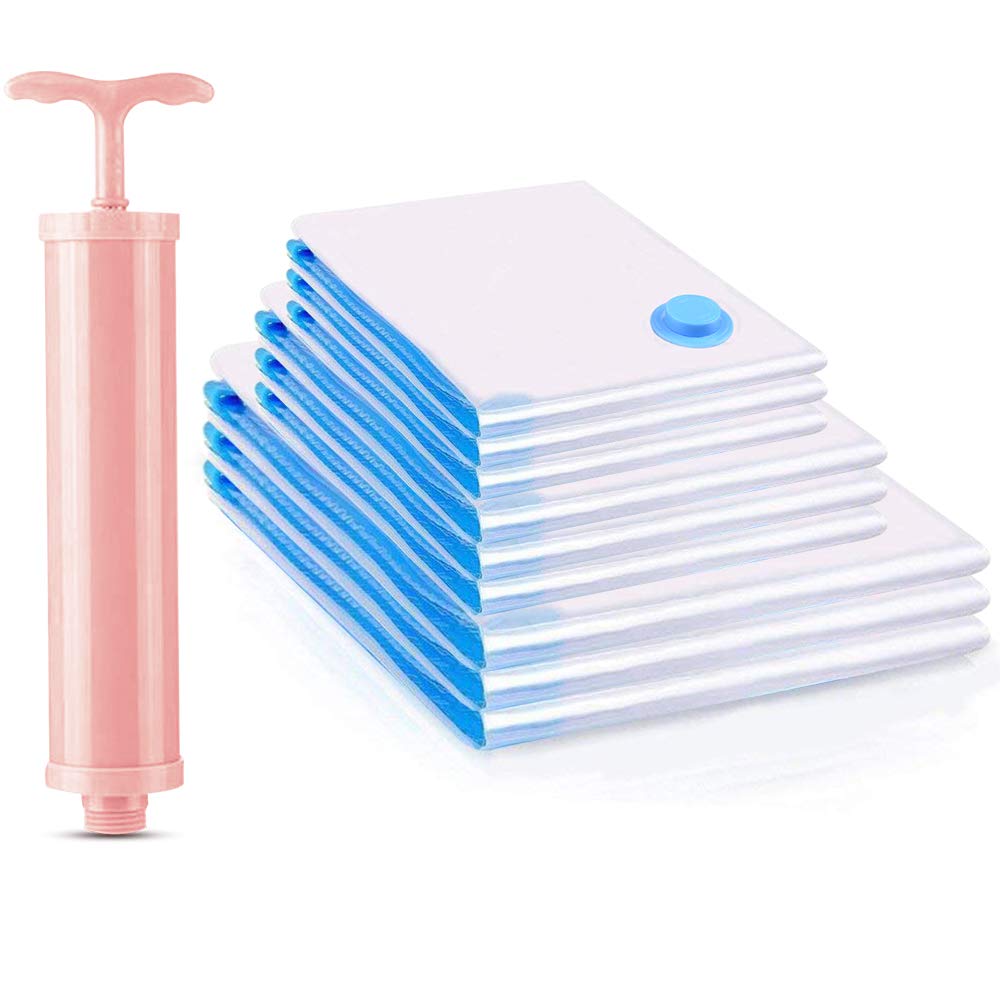 BoxLegend Sacchetto di Stoccaggio Sottovuoto 15 Pezzi, Sacchetto Salvaspazio, Sacchetto Compresso e Sigillato per Vestiti, Biancheria da Letto, Cuscini, Piumone, Coperte, Lenzuola