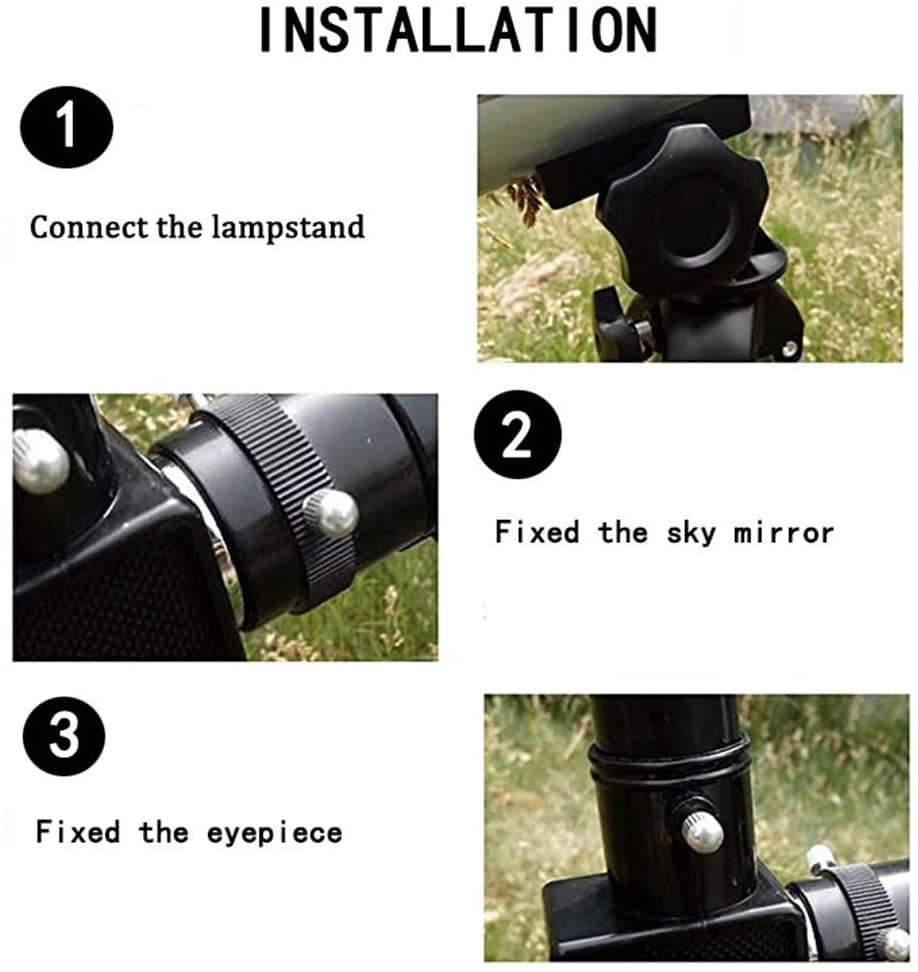 Telescopio astronómico refractor 70mm con trípode para principiantes miniatura 2