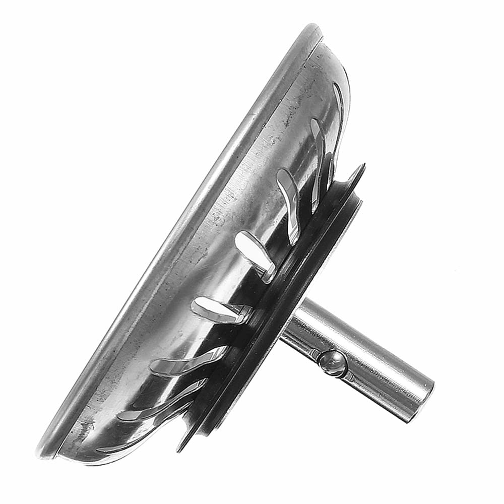 Afvoerplug RVS voor Spoelbak Keuken - 78mm - Gootsteenstop voor Afvoer Wasbak - Afvoerstopper Korfplug Zeef Afvoerplug RVS voor Spoelbak Keuken - 78mm - Gootsteenstop voor Afvoer Wasbak - Afvoerstopper Korfplug Zeef