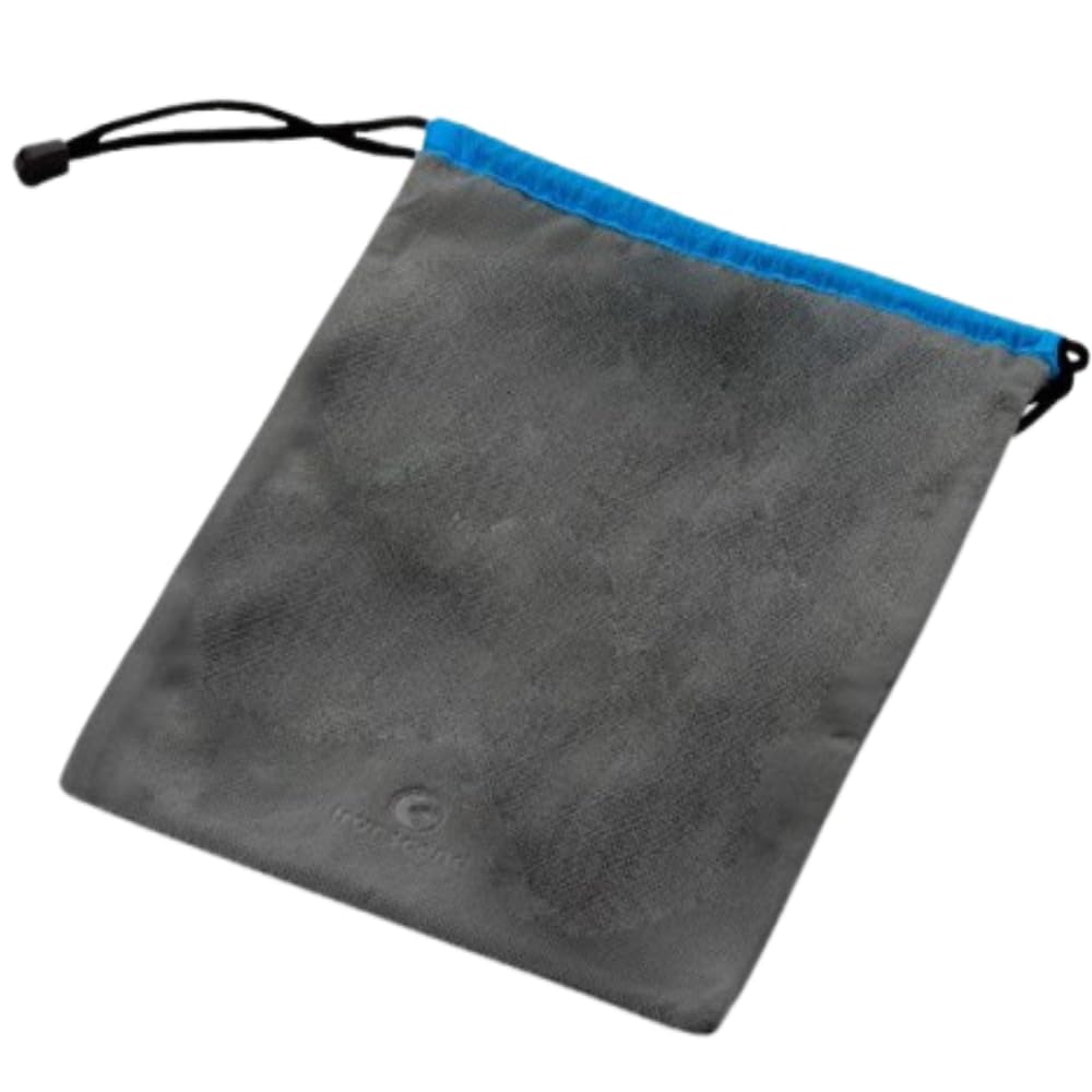 Handy Travel Pouch for Trans-cend Micro, Gray and Blue - 505041