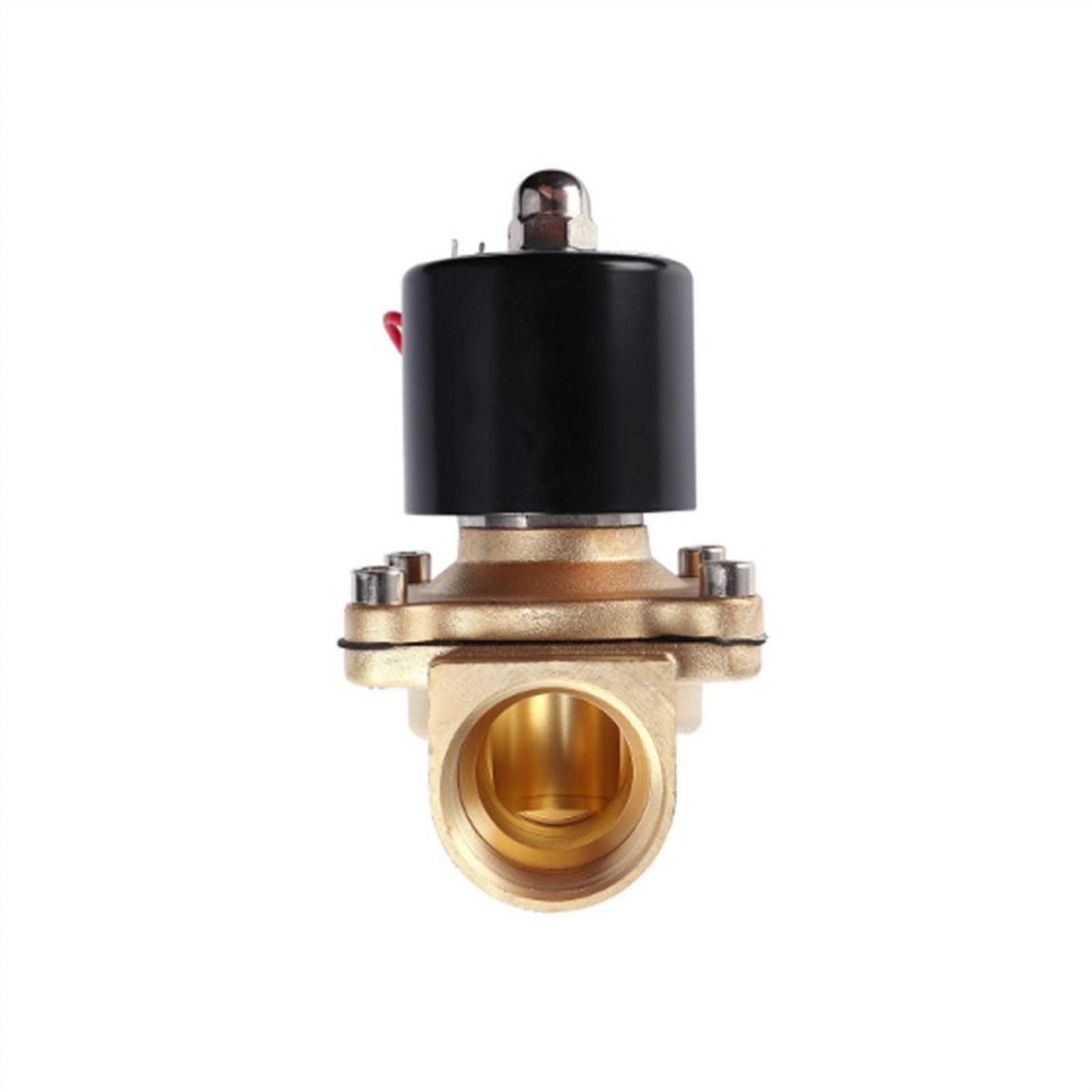 Elektryczny zawór elektromagnetyczny 1/4" 3/8" 1/2" 3/4" 1" DN8/10/15/20/25/50 normalnie pneumatyczny do wody, oleju, powietrza 12 V 24 V 220V 110V (2W025-08,AC 220V)