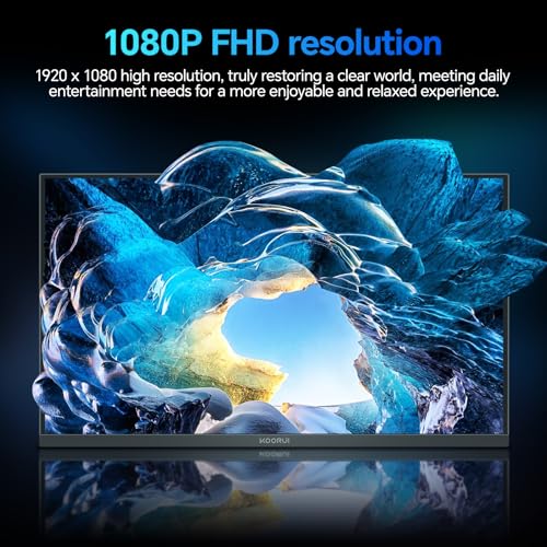 undefined KOORUI Monitor, 27 Inch Gaming Office Monitor, Eye-Care IPS FHD 1080P 144Hz Computer Screen with HDMI VGA, Slim Bezels, Freesync, Ergonomic Tilt, VESA Mountable, Black の商品画像 8