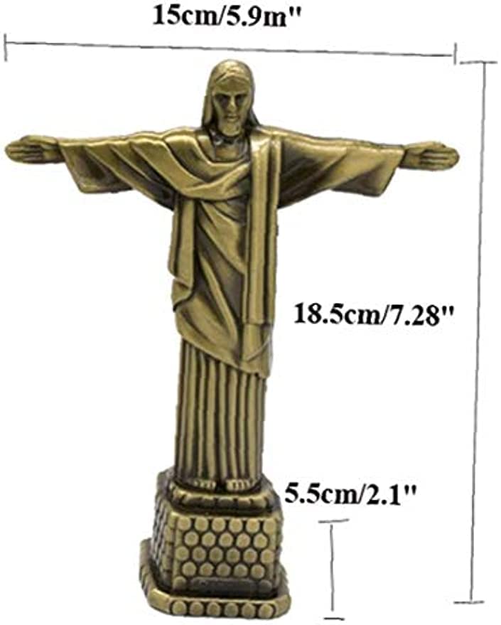 Amazon.co.jp: メタルブラジル Cristo Redentor 祈るイエス 救世主