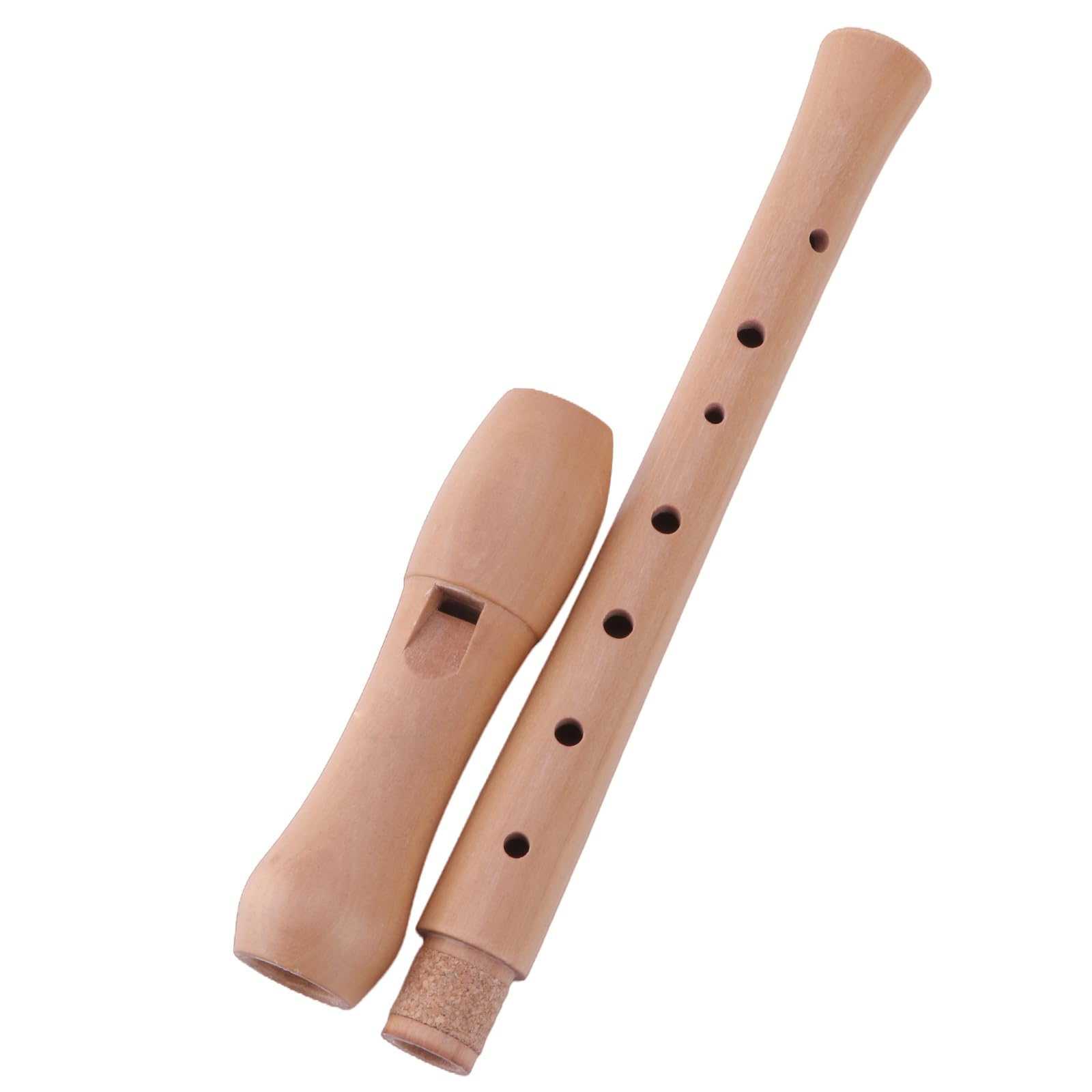 Flauto dolce soprano in legno, flauto dolce soprano con diteggiatura tedesca, flauto per bambini in legno d'acero di alta qualità, flauto dolce a 8 fori per bambini, adulti, principianti