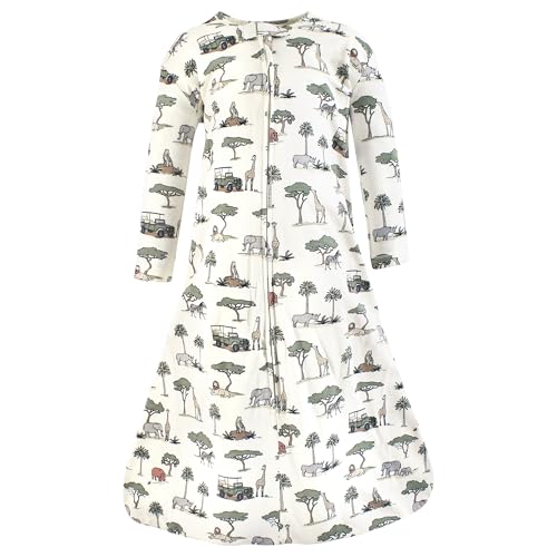 Image of Hudson Baby Unisex Baby Long Sleeve Cotton Jersey Sleeping Bag