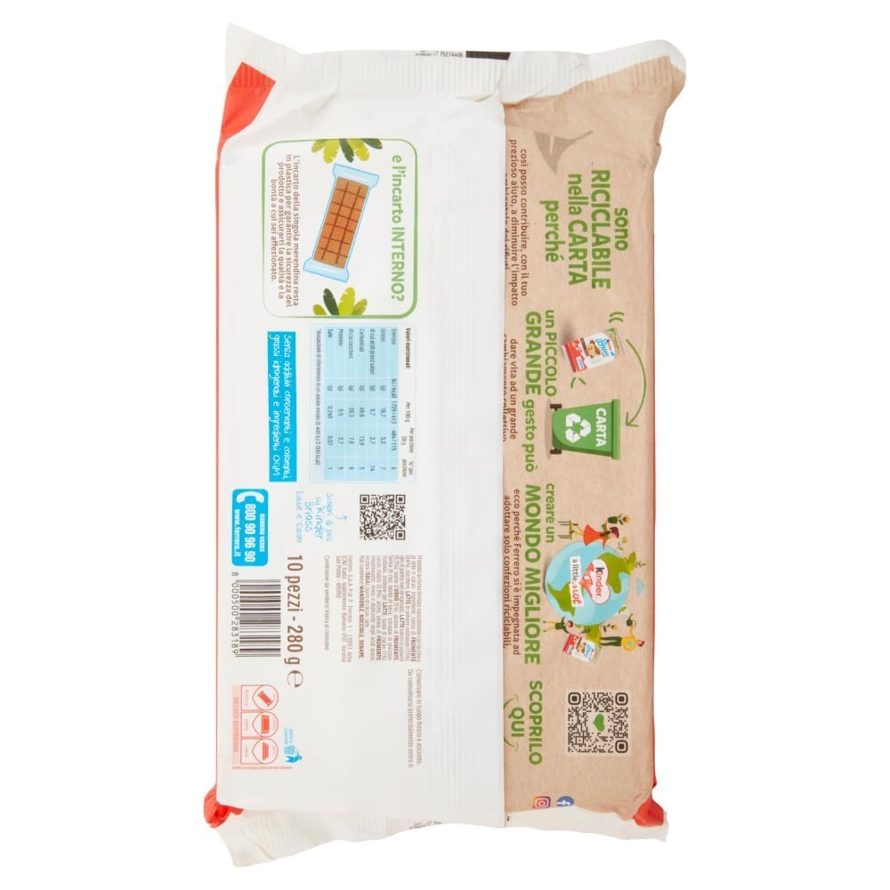 Italian Gourmet Assortiment Kinder goûter & petit-déjeuner – Brioss lait & cacao, Brioss, Colazione Più 5 céréales, Colazione Più Intégrale, Pan e Cioc, Kinder Kornetti + Italian Gourmet Polpa