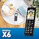 FRITZ!Fon X6 Black DECT-Komforttelefon (hochwertiges Farbdisplay, HD-Telefonie, Full-Duplex-Freisprechen, Steuerung FRITZ!Box-Funktionen), schwarz, deutschsprachige Version