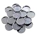 Round Empty Metal Pans for Makeup - 1" inch Diameter (20 pack) For Magnetic Palettes