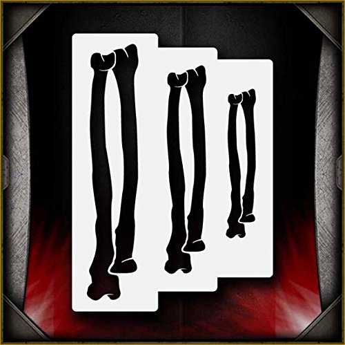 Bones 1 AirSick Airbrush Stencil Template