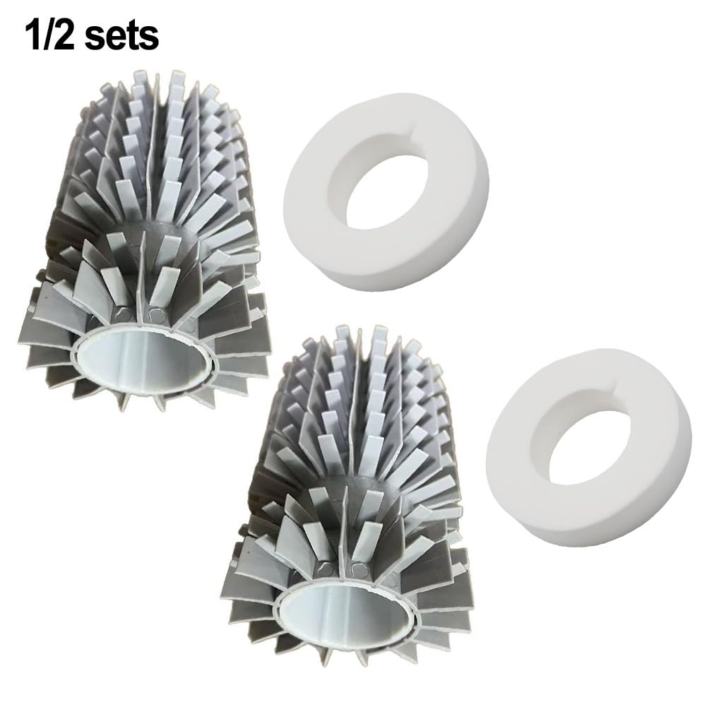 Spazzola semi di ricambio 61020601 e per pulitori Ring 6101611-R4 Dolphin M400, Astralpool PULIT E70 E80, Active 4 5, Acuarius R5 R6