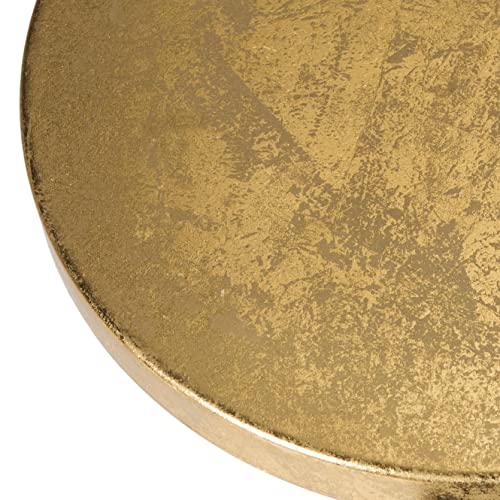 Taburete de bar Safavieh Home Collection Emery en azul marino y dorado, 30 pulgadas miniatura 4