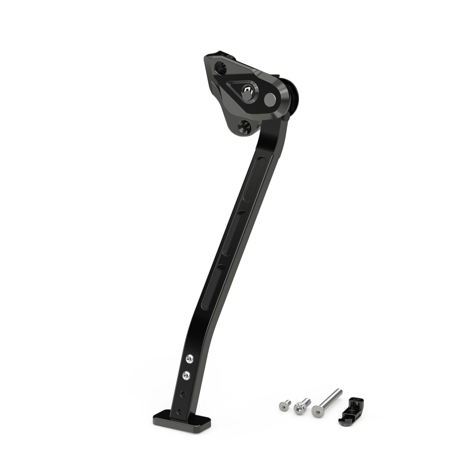 Upd37hn Black Motorcycle Kickstand Parking For For Yz450f Yzf 450 Yz 450F 2023-2024 Motorcycle Adjustable Kickstand Kick Side Stand Parking Bracket