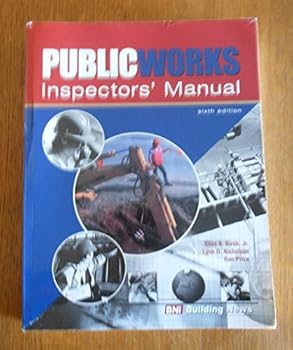 Paperback Public Works Inspector's Manual Book