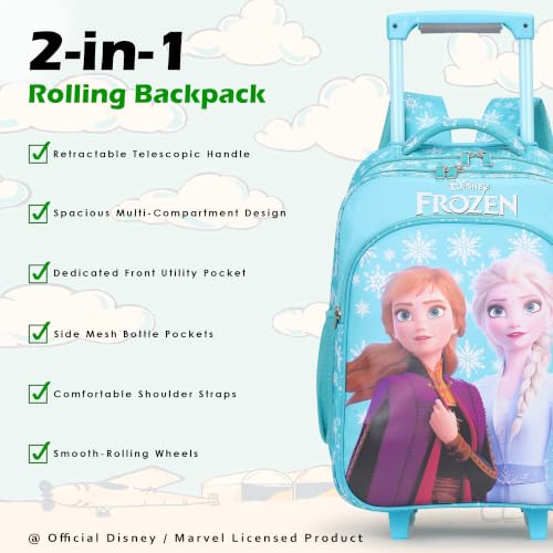 Image of NOVEX Original Kids School Bag with 2 Wheels & Trolley Handle For Easy Travel