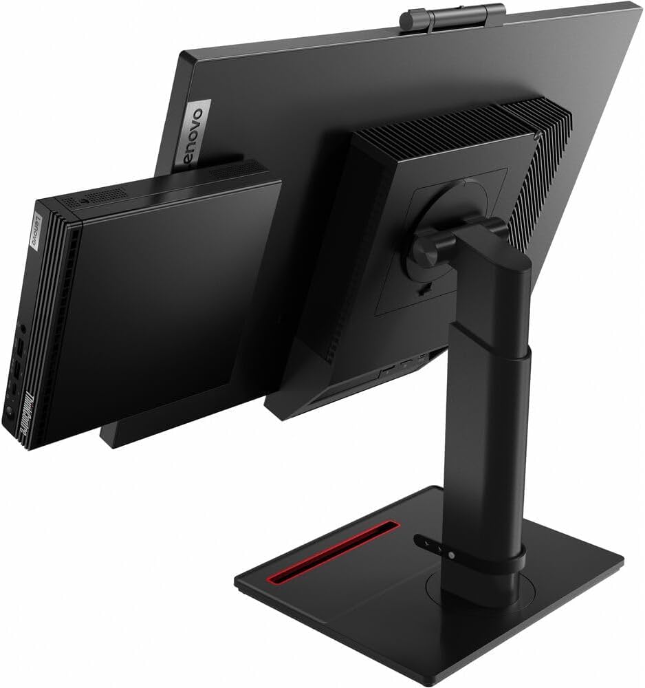 Lenovo ThinkCentre M80q Tiny Mini PC de bureau, Intel Core i5-10500T, 16 Go de RAM, SSD 512 Go, WiFi, Bluetooth, sans clavier et sans souris, Windows 11 Pro (reconditionné)