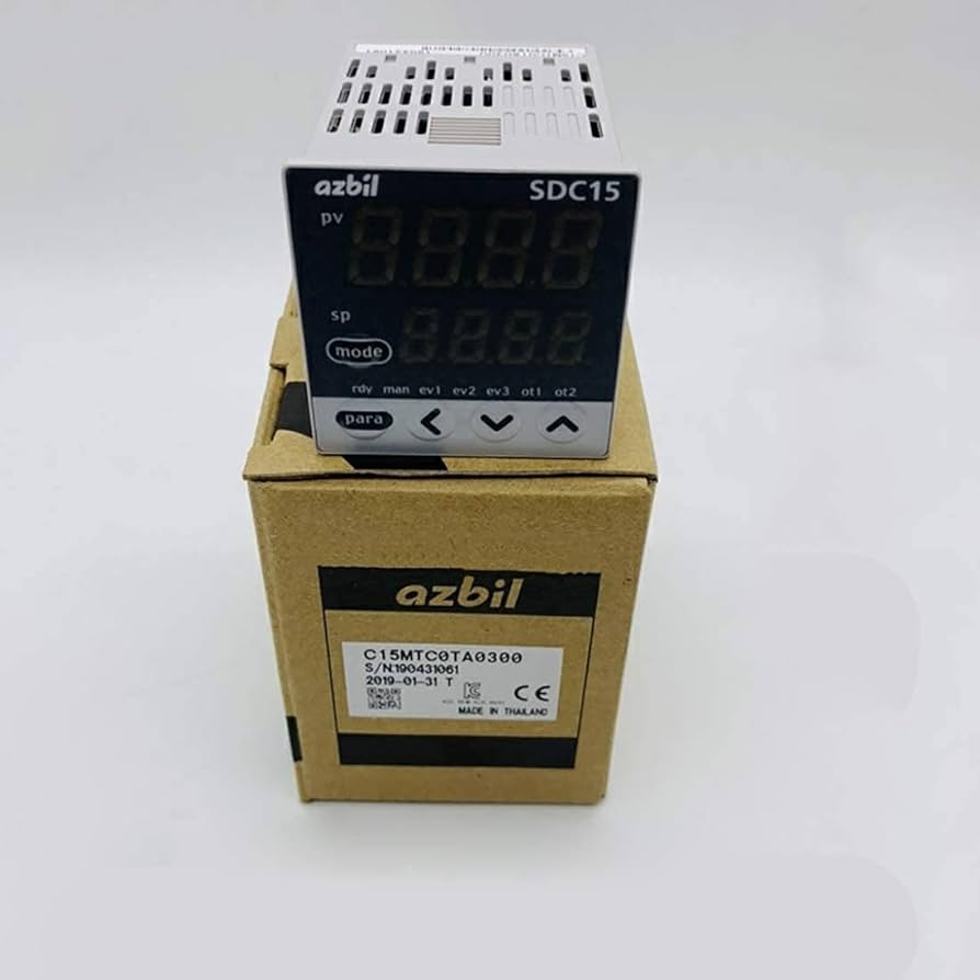 Amazon.co.jp: 産業用 Azbil Yamatake 温度制御テーブル SDC15