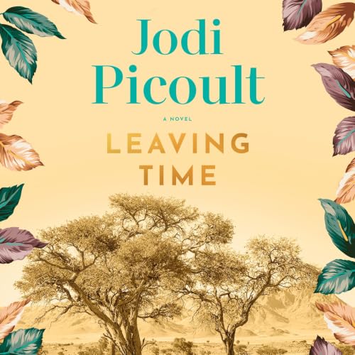 Diseño de la portada del título Leaving Time