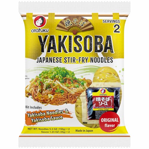 How many calories are in yakisoba noodles