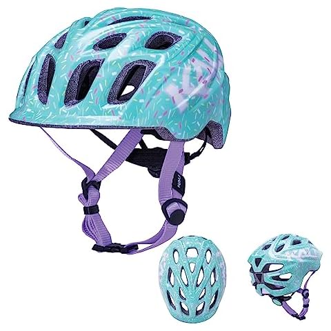 Kali Protectives Chakra Kids Bicycle Helmet; Mountain in-Mould Mountain Bike Helmet for Kids Equipped with an Integrated Visor; Dial Fit Closure System; with 21 Vents Cover