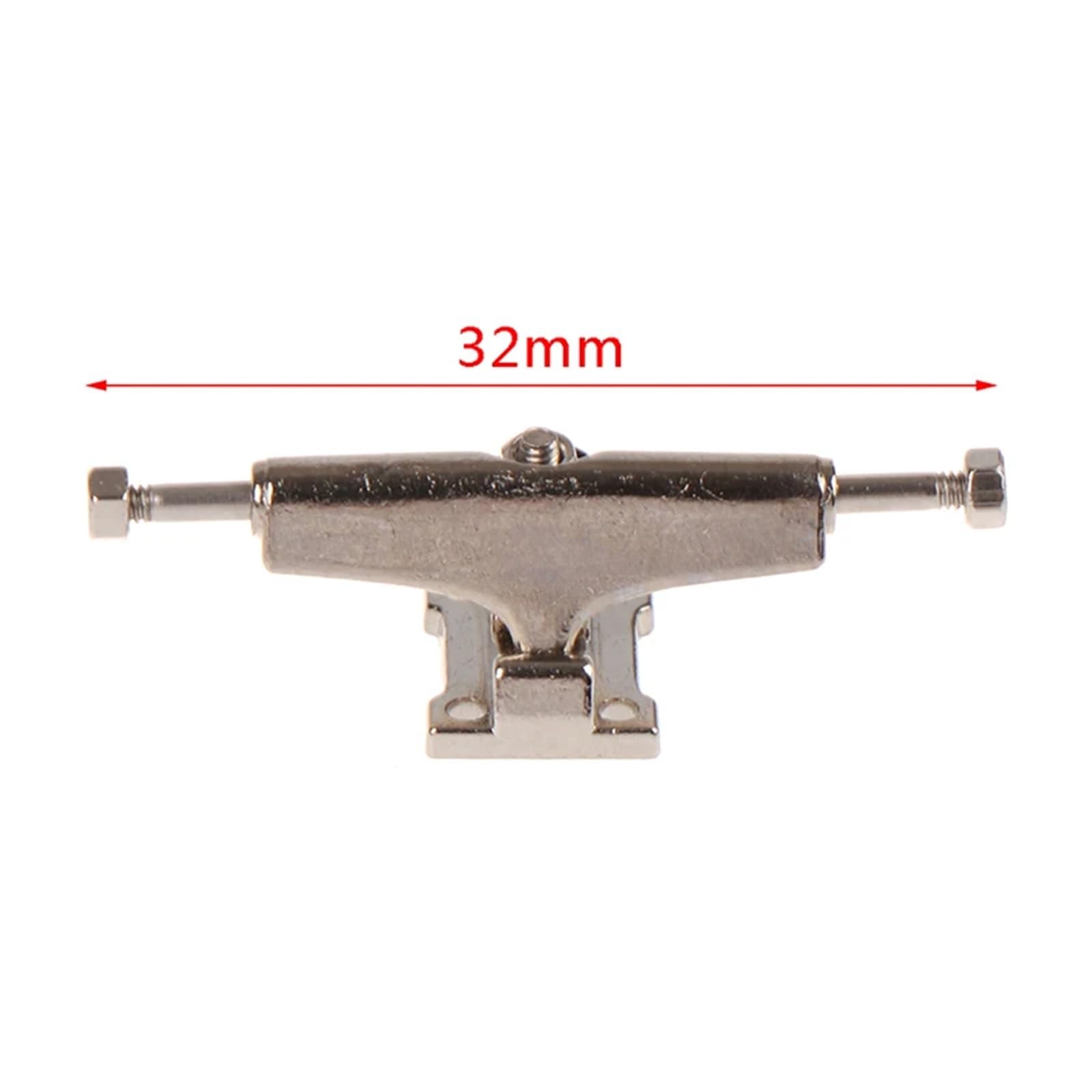 Camiones de metal para diapasón, 2 unidades, para diapasón de 32,5 mm, accesorio de cubierta de madera, aleación de zinc