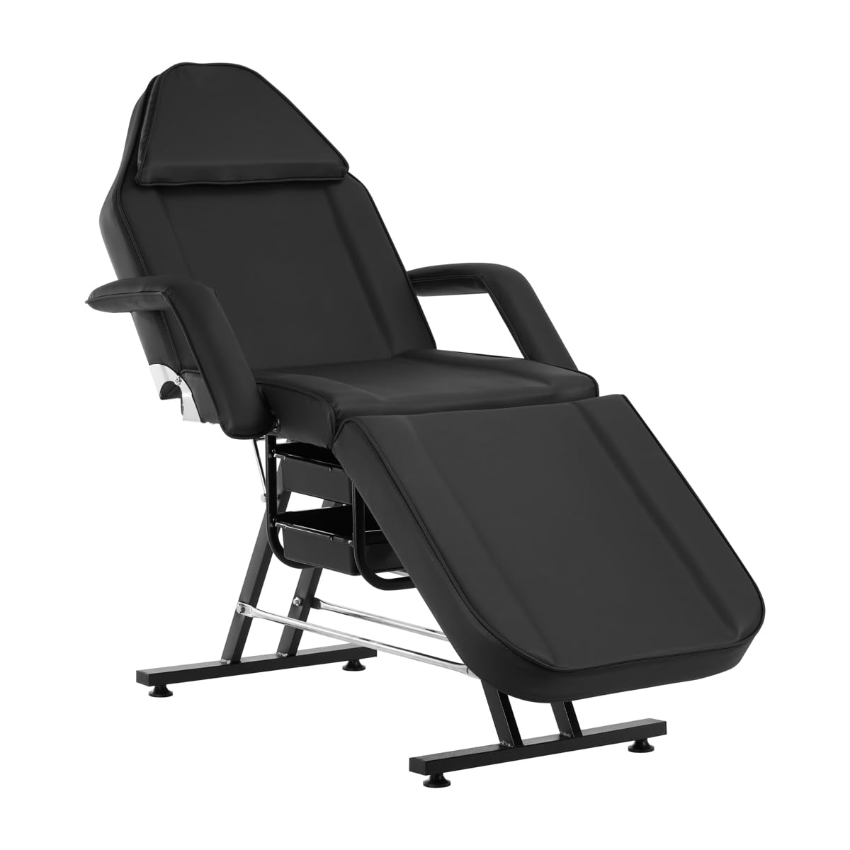 ACTIVESHOP Silla cosmética Sillon con cajones negro