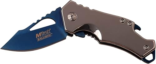 Miniatura 64 de MTECH USA - Navaja plegable con apertura asistida por resorte Cerveza Lager