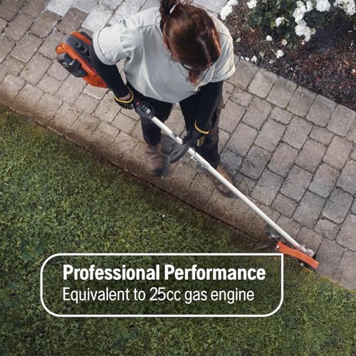 Image of Husqvarna 525iLK 17 Inch Straight Shaft 40V Battery Powered Trimmer, Gifts for Men, Battery and Charger NOT Included (Tool ONLY)