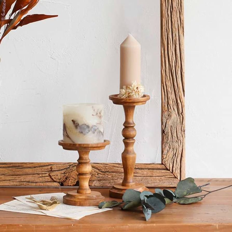 Amazon.co.jp: パイン キャンドルスタンド Sサイズ NEIN MARKE/ナイン