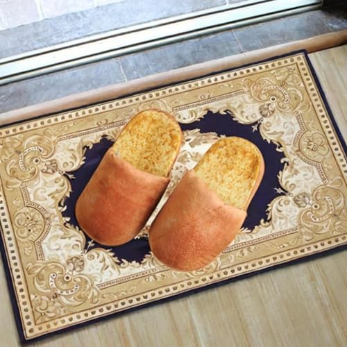 Simulation Bread Slippers Nonslip Casual Winter House Shoes for Fancy Dress up Unisex Plush Indoor Outdoor Footwear3