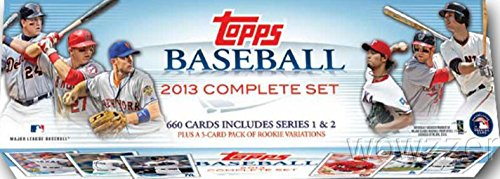 2013 Topps MLB Baseball 665-Card Factory Set