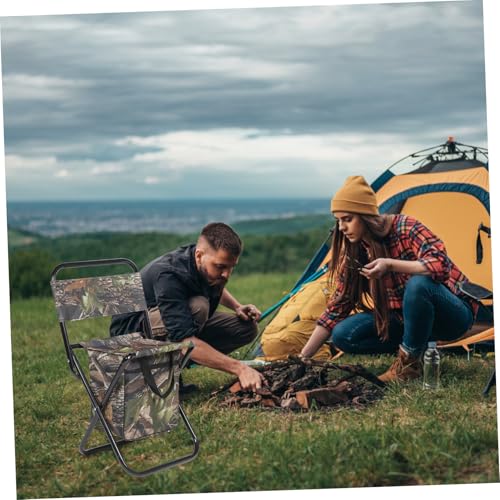 Chaise de camping pliante imperméable et portable avec paquet de rangement