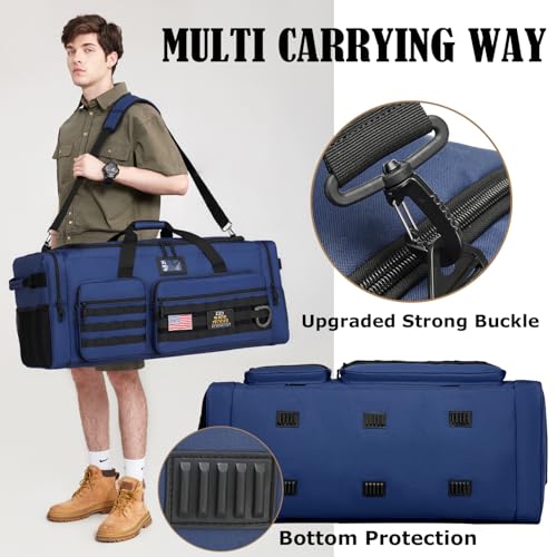 Image of 130L Extra Large Duffle Bag for Men, Heavy Duty Large Duffle Bag for Travel