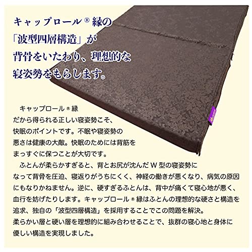 Amazon｜浅尾繊維工業 キャップロール 縁 シングル 【専用シーツ付き