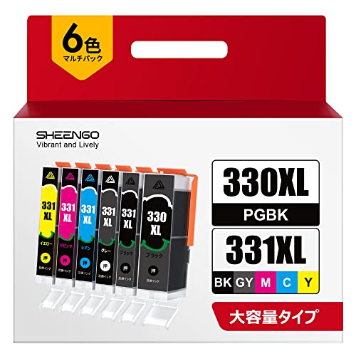 Canon BCI-331+330/6MP インクカートリッジ Amazon.co.jp: BCI-331 BCI-330/6MP 331 bk/c/m/y/gy +330 6色マルチ