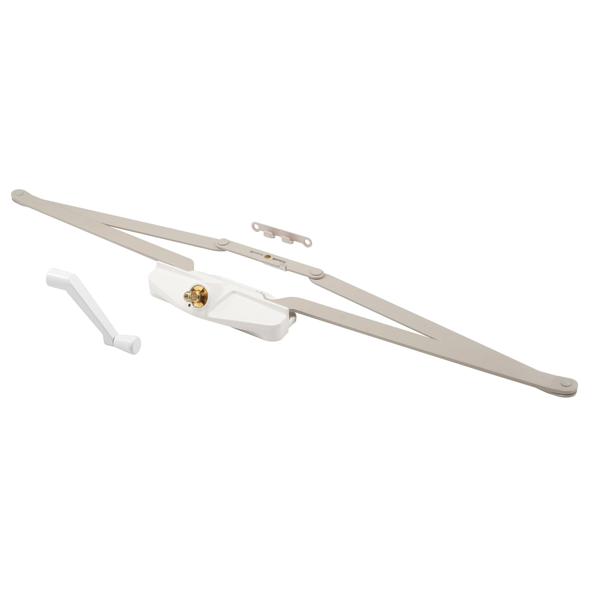 Truth TH 23010 21-1/2 In., White, Roto Gear Awning Operator (Single Pack)