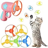 【Katzen Trainingsspielzeug】:Kätzchen-tracking-spielzeug eignet sich sehr gut zum jagen, sport, fangen usw. es eignet sich sehr gut für Kätzchen und katzen, mit diesen lustigen spielzeugen können sie drinnen oder draußen mit Ihrer katze oder Ihrem hund spielen. halten sie Ihre katze oder Ihren hund gesund und glücklich.