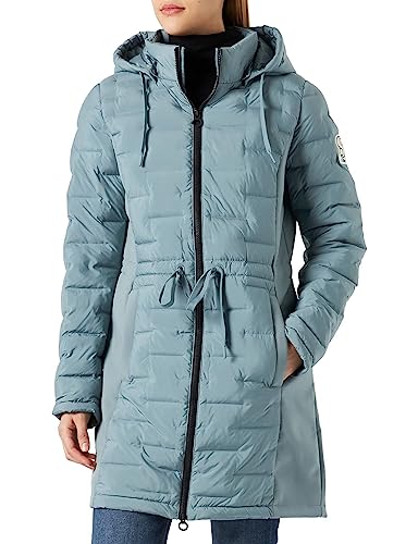 s.Oliver Damen 10.2.11.16.151.2124414 Mantel, Blue Green, 44