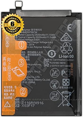 Image of THE BATTERY STORE Original HB405979ECW Battery for Huawei NOVA, Honor 7S, Honor 7A, Honor Play 8A, Honor 6A, Honor 6C, Huawei Y5, Y6-3020mAh Battery with 6 Months Warranty