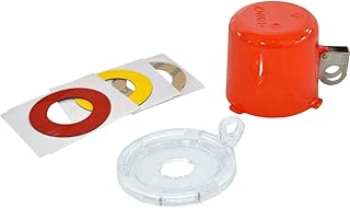 Brady 134018 Push Button Lockout Base, Plastic, 16 mm